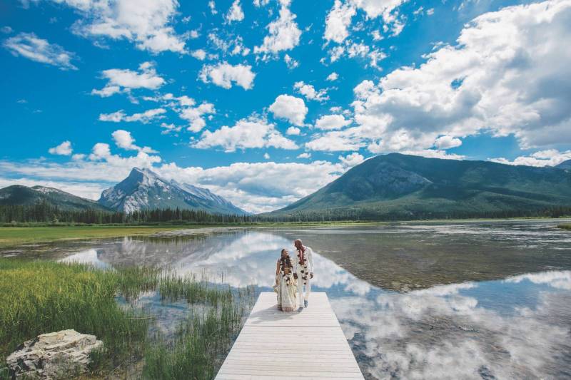 Leena and Vishal's Gorgeous Rocky Mountain Wedding | Calgary