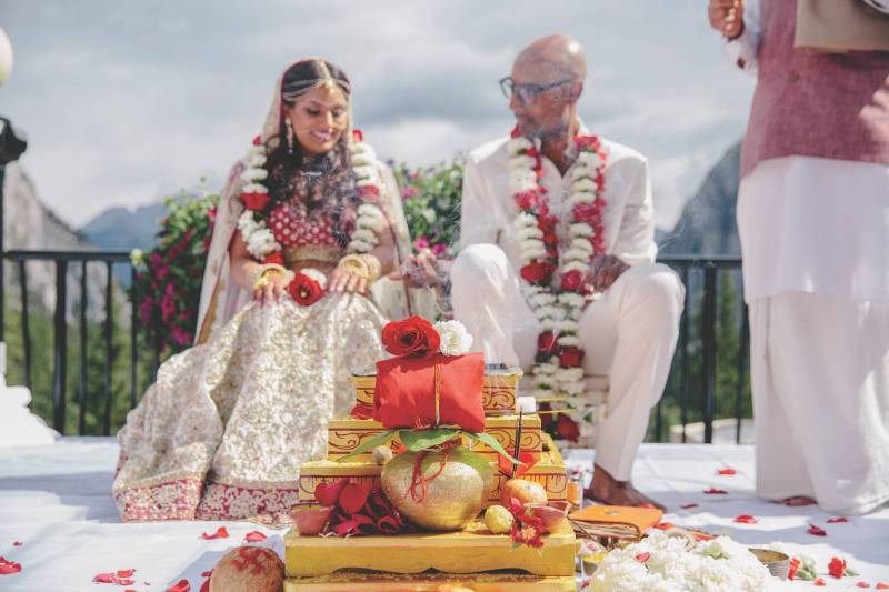 Leena and Vishal's Gorgeous Rocky Mountain Wedding | Calgary