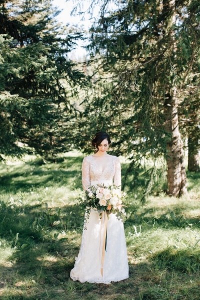 Fairmont Lake Louise Romantic Woodland Wedding | LFW