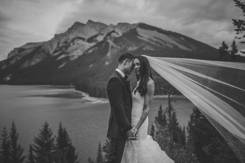 Tara and Chris' Elegant Banff Springs Wedding | Banff