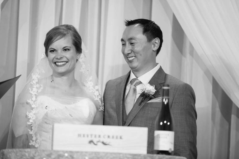 Jan-Marie and Jeff's Pink and Gold Wedding | Calgary