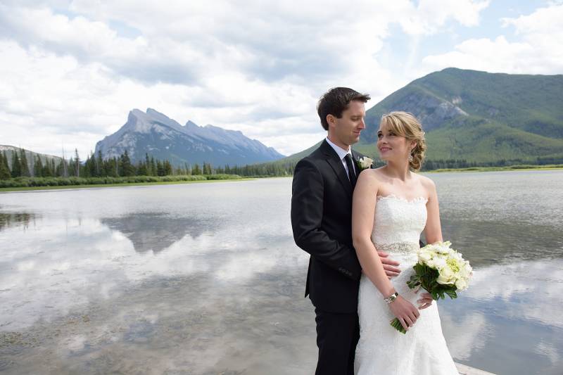 Glynis and Wade's Elegant Fairmont Banff Springs Wedding | Banff